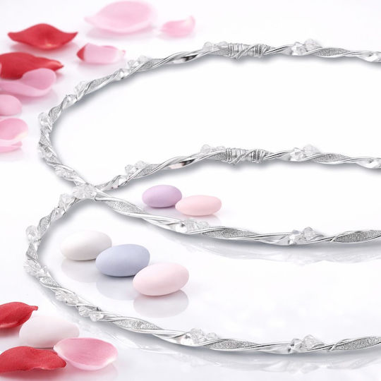 Handmade Silver Plated Wedding Crowns