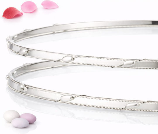 Handmade Silver Plated Wedding Crowns