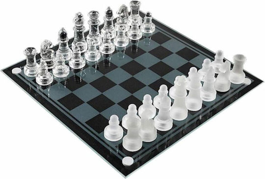 Bakaji Glas Spielfiguren Für Schach 20cm