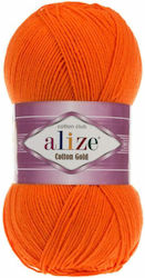 Fir De Tricotat Alize Cotton Gold 37 Portocaliu Fir De Tricotat Alize Cotton Gold 37 Portocaliu