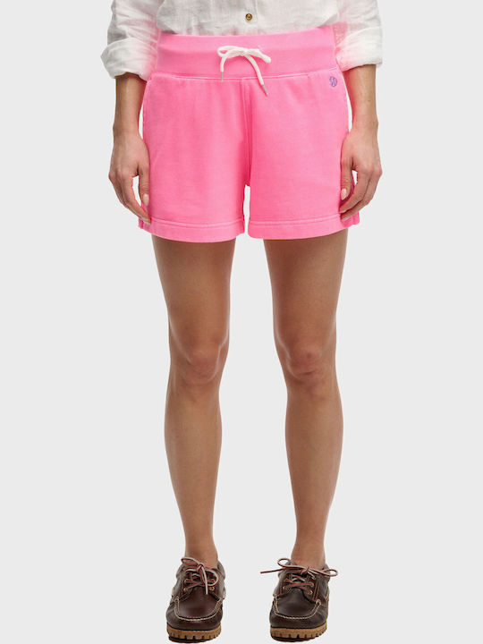 Superdry Studios Γυναικείο Αθλητικό Σορτς Fluo ...