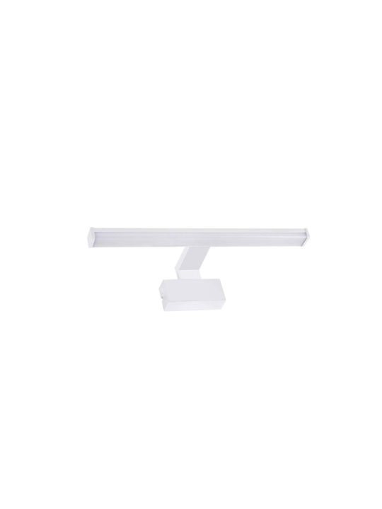 Adeleq Bathroom Wall Lamp with Integrated LED and Warm to Cool White Light 12.15x4.36cm