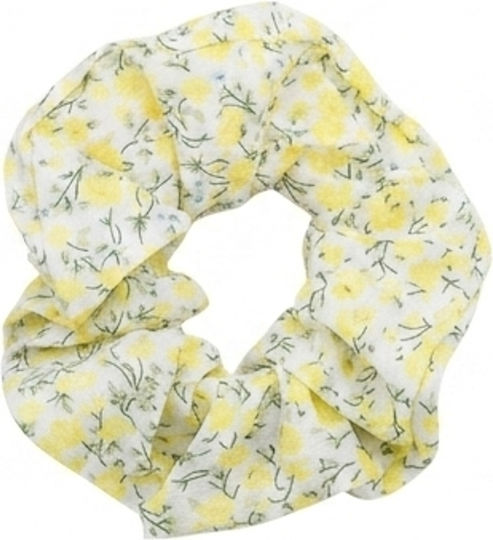 Novita Damen Haargummi Blumen Gelb