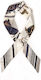 Μεταξωτό Scrunchie Print Μαντηλιού