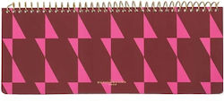 Εβδομαδιαίο Πλάνο Σπιράλ Burgundy & Pink 12.5x30 Designworks Ink Εβδομαδιαίο Πλάνο Σπιράλ Burgundy & Pink 12.5x30 Designworks Ink