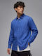 Long Sleeve Blue Shirt
