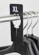 XL Set 10 Pieces Size Separators Black-White 12.5cm 253.029.0032.35