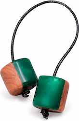 Handmade Begleri Worry Beads in Green Wooden