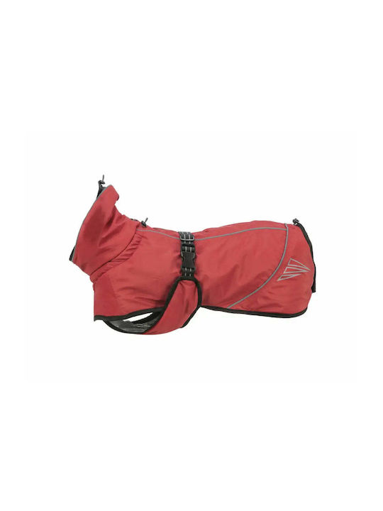 Trixie Dog Coat Waterproof Windproof Red Small with Back Length 35 cm