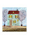 Kleines Gemälde Green Country House