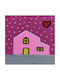 Καδράκι Pink Winter House