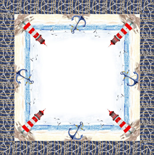 Lucktora Tischdecke Σχ-1 140x140cm