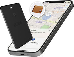 SBS Track My Card Apple Find My & Google Find Hub Μαύρο