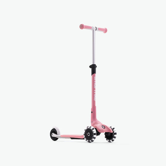 SmarTrike Παιδικό Πατίνι Αναδιπλούμενο Xtend LED Mini+ Τρίτροχο με Κάθισμα για 2+ Ετών Ροζ