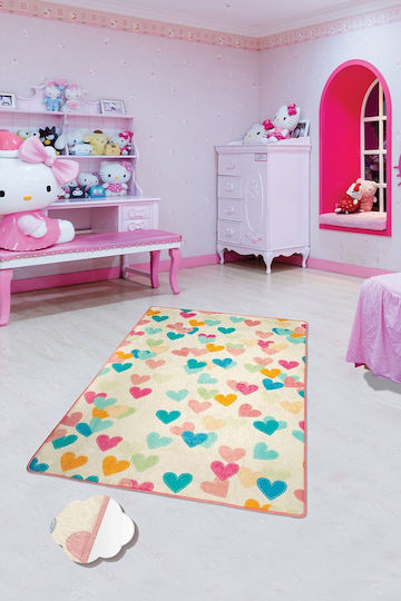 Conceptum Hypnose Hearts Παιδικό Χαλί Καρδιές Πολύχρωμο 160x230cm