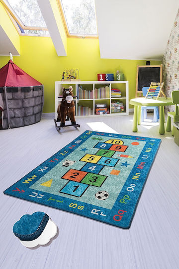 Conceptum Hypnose Seksek Kids Rug Blue 140x190cm