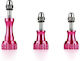 Montagebolzen Gopro Set 3 Aluminium Pink