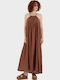 Summer Maxi Dress Brown
