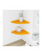 Chamomile Yellow Wall Shelves (2 Pieces) 24x24x2 cm