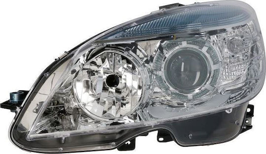 Front H7 Headlight Marelli Suitable for Mercedes C Class 2007-2011 W204 A2048208361 Left 1 Pc