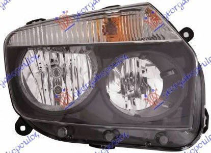 Far Față & Electric Negru E Turcia Potrivit Dacia Duster I 2010-2017 Hs 260101891r Dreapta 1 Bucată