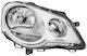 Front Car Light Valeo Suitable for Vw Cross Polo 2005-2009 9n3 6q1941008ak Right 1 Piece