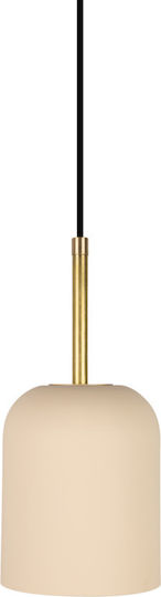 Cup L Κρεμαστό Φωτιστικό Light Beige με Ντουί E27