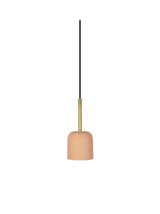 Cup S Κρεμαστό Φωτιστικό Nude Brown με Ντουί GU10