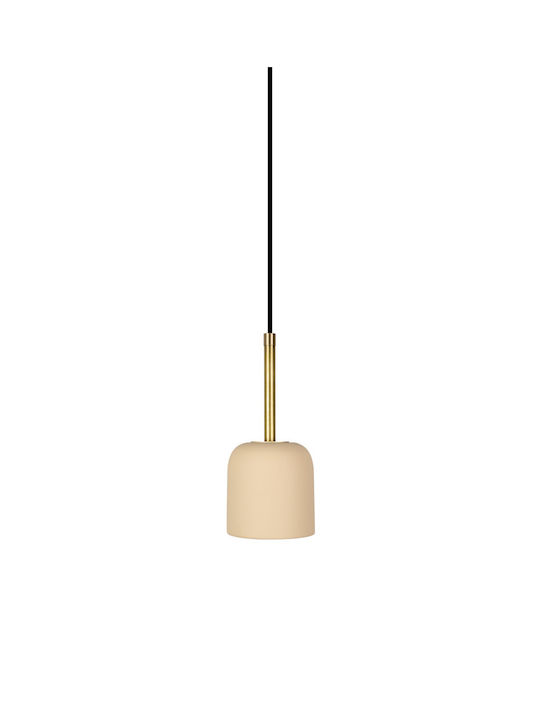 Cup S Κρεμαστό Φωτιστικό Light Beige με Ντουί GU10