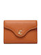 Small Leather Women's Wallet Red