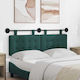 vidaXL Stoff Kopfstütze für Bett Beiges 150x55cm