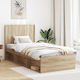 vidaXL Wooden Bed Headboard Beige 82x100cm