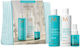 Moroccanoil Hair Care Set for Reconstruction & Nourishment for Damaged Hair with Shampoo & Conditioner 3 Pieces
