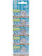 Lithium Batteries 3v Extol Energy 42053 5 Pcs Metallic Cr2016