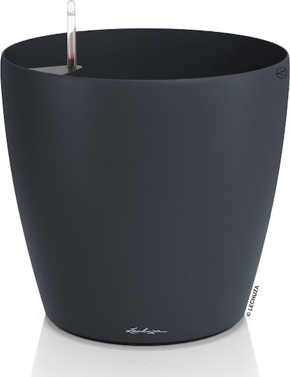 Lechuza Classico Self-Watering Flower Pot Slate 50x50x46cm
