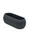 Viosarp Coral Plastic Flower Pot Anthracite