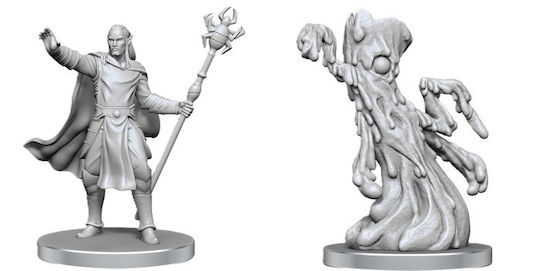 D&d Nolzur's Miniaturen Drow Zauberer & Yochlol