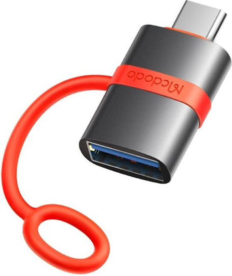 Mcdodo USB-A към USB-C адаптер Черен