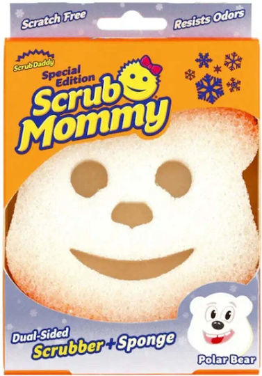 Household Sponge Scrub Mommy Bear Scrub Daddy