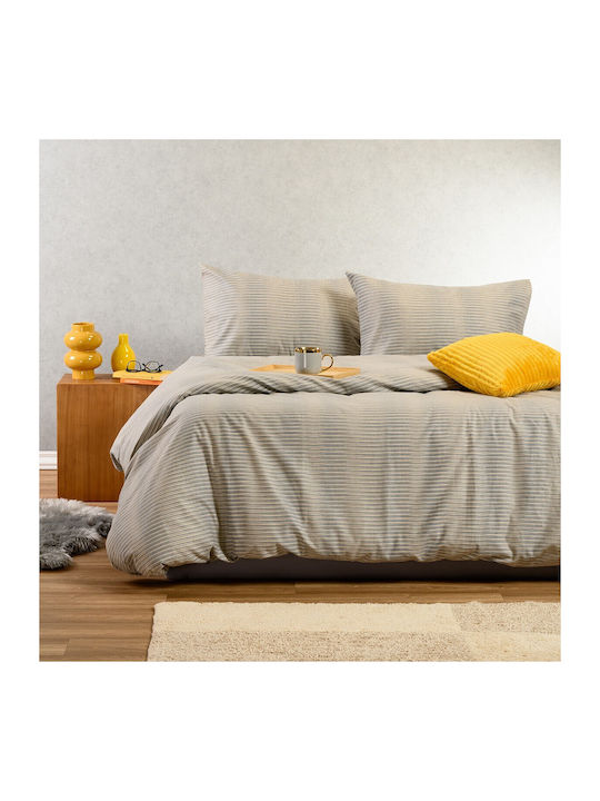 24home.gr Winter Set Bed Sheets Double Flannel ...