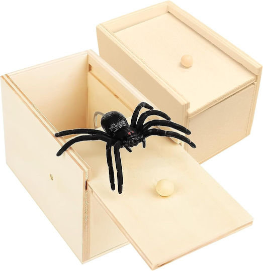 Holz Interaktives Spielzeug Pop-up Spider Prank Joke Verschiedene Designs
