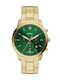 Fossil Neutra Ceas Barbati 44mm Baterie cu Brățară din Metal Aurie