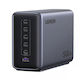 Ugreen GaN Зарядна станция с USB-A порт и 5 USB-C порта 240W Power Delivery / Quick Charge 3.0 в сив цвят (Nexode)