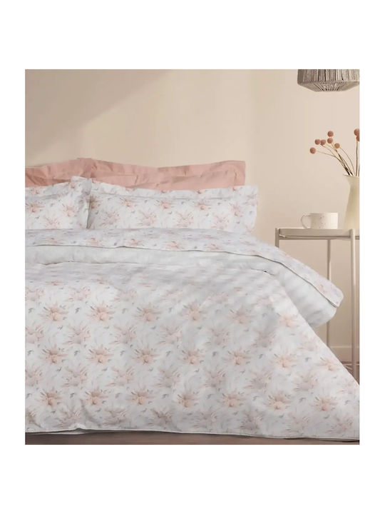 Das Home Daily Σετ Σεντόνια Υπέρδιπλα 240x260εκ. Cream (4τμχ)