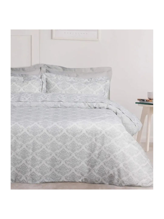 Das Home Daily Set Bed Sheets Super Double 240x260cm Ecru (4pcs)