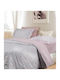Das Home Happy Bed Sheets Set Super-Double 240x260cm Blue (4pcs)