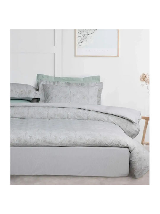 Das Home Happy Σετ Σεντόνια Υπέρδιπλα 240x260εκ. Grey (4τμχ)