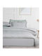 Das Home Happy Σετ Σεντόνια Υπέρδιπλα 240x260εκ. Grey (4τμχ)
