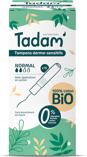 Hypoallergenic Normal Tampons Applicator 16pcs