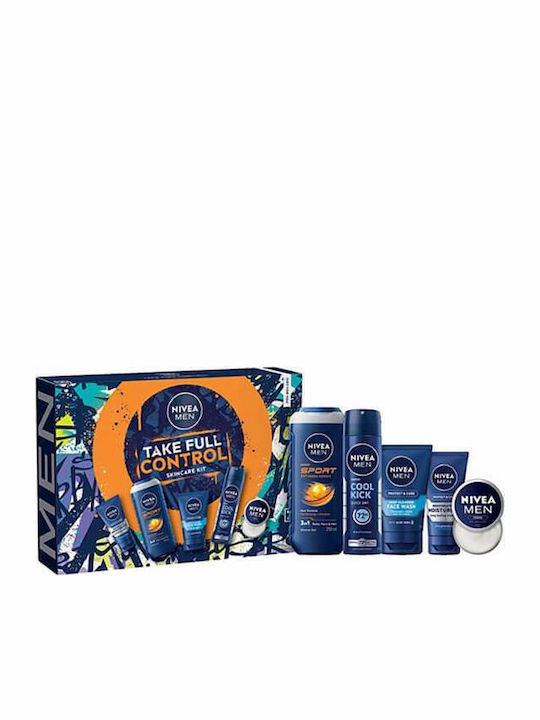 Nivea Take Full Control Σετ Περιποίησης για Καθαρισμό Σώματος 5τμχ